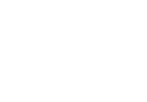 Logo blanc du salon de coiffure 67-70, conçu pour les fonds foncés.